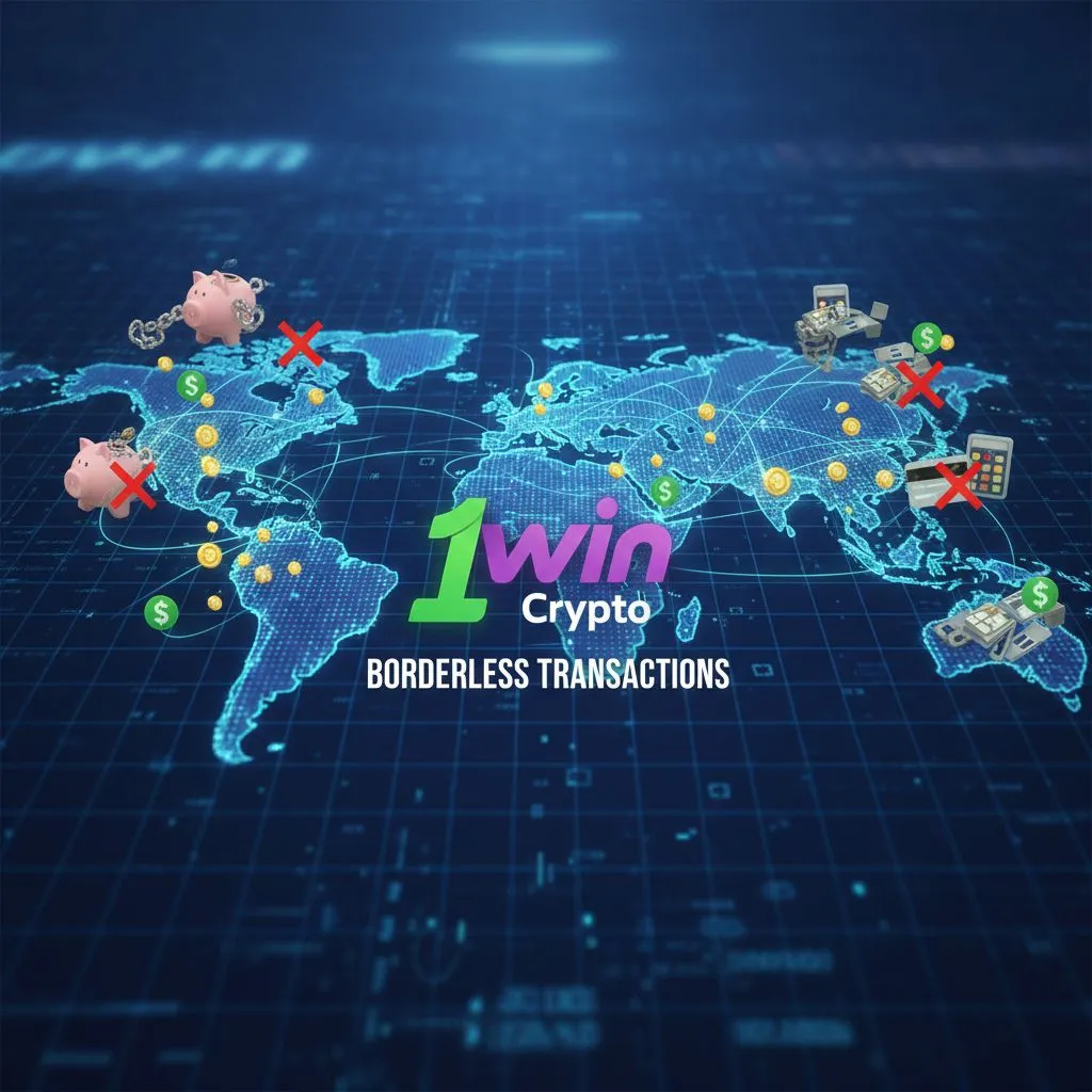 Low fees and global access with 1win Crypto payments.